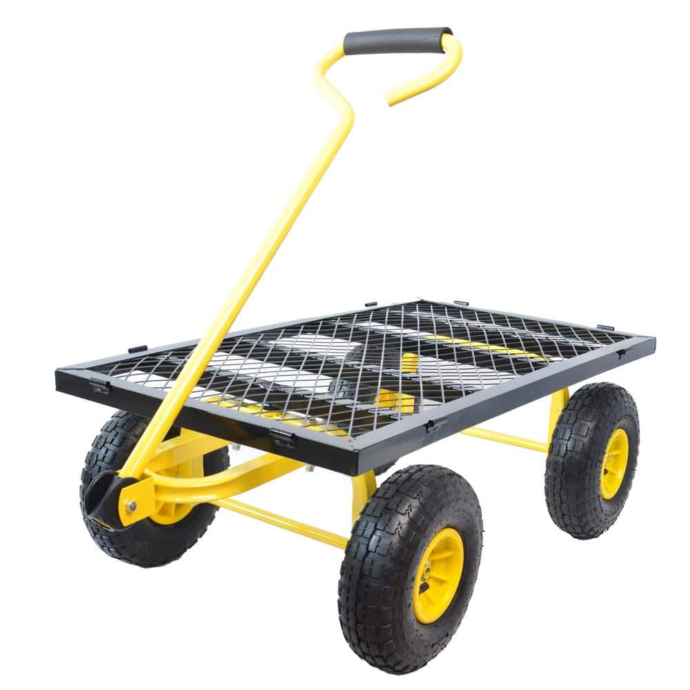 16.75 cu. ft. Metal Garden Cart - Hercitys