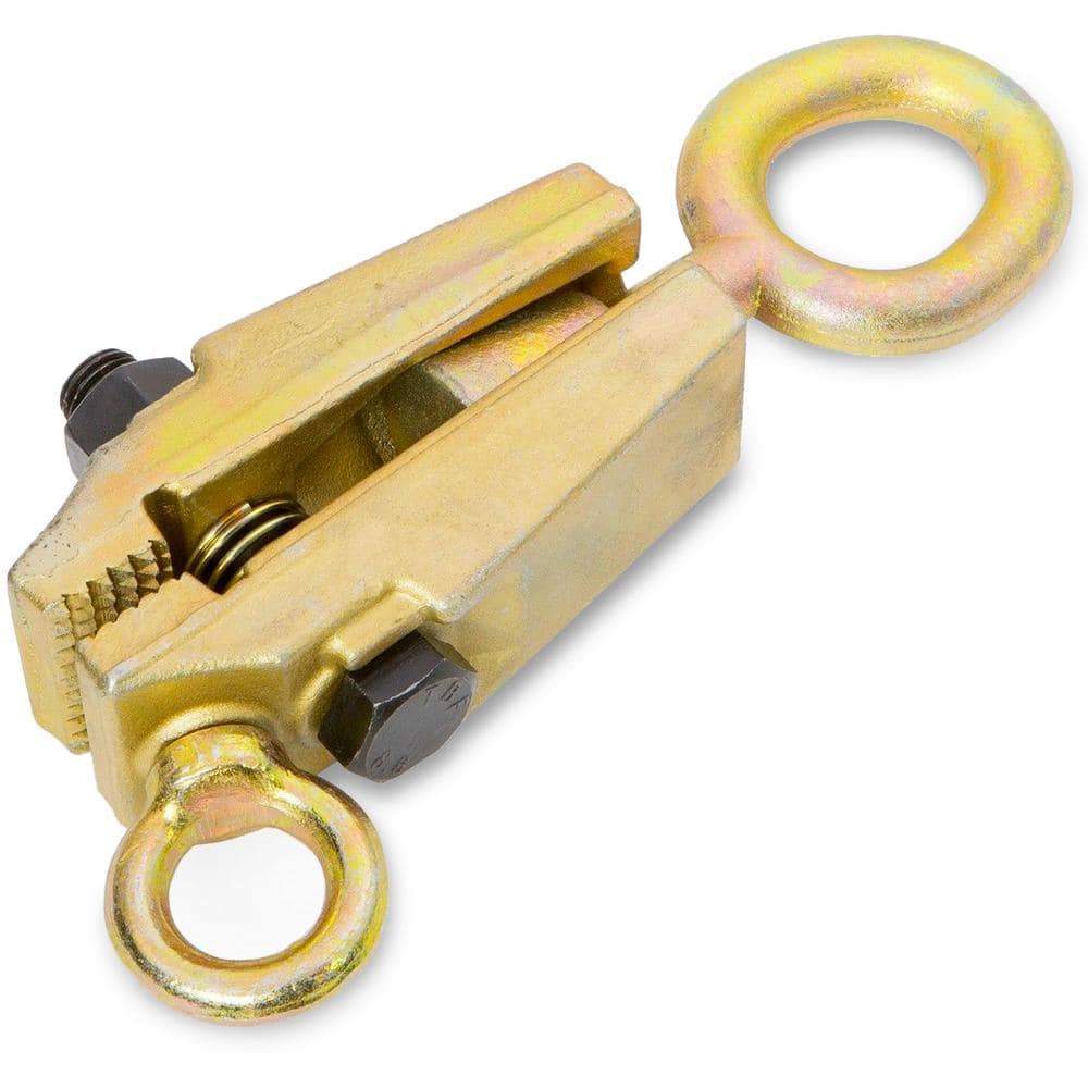 5-Ton 2-Way Steel Frame Back Self-Tightening, Grips and Auto Body Repair Pull Clamp - Hercitys