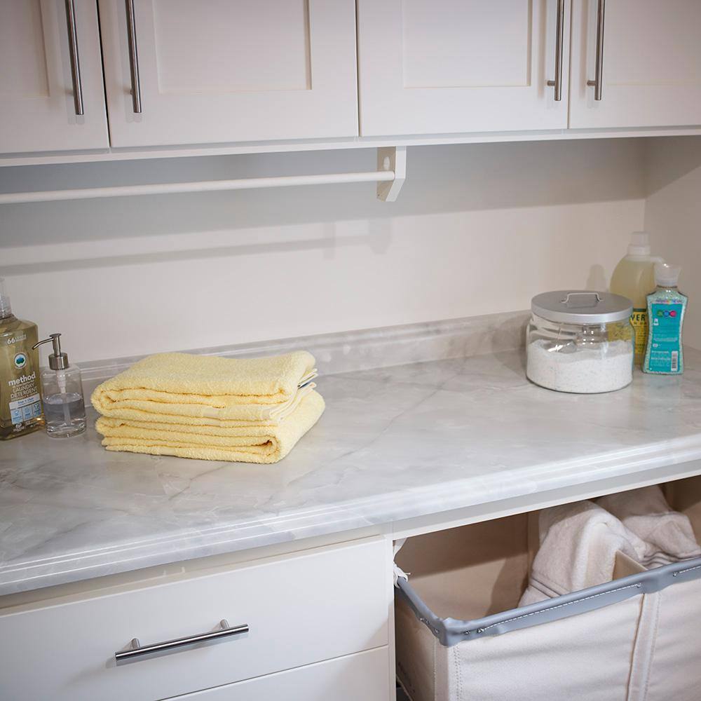 5 ft. x 12 ft. Laminate Sheet in Gray Onyx with Matte Finish - Hercitys