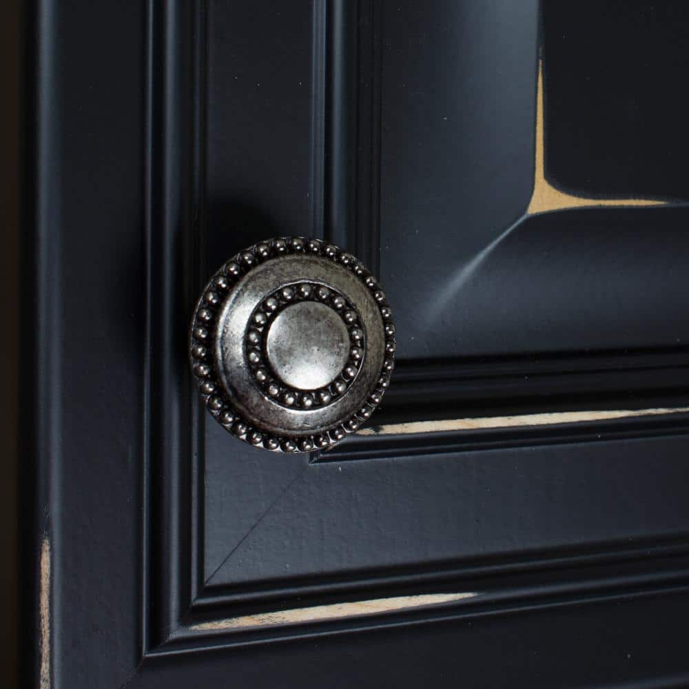 1-3/8 in. Dia Weathered Nickel Round Celtic Medallion Cabinet Knob (10-Pack) - Hercitys