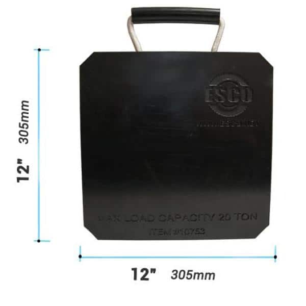 20-Ton Jack Support Cribbing Plate - Hercitys