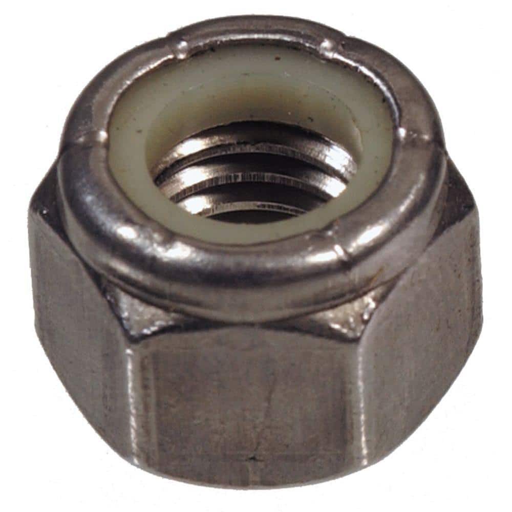 #8-32 Stainless Steel Stop Nut (20-Pack) - Hercitys
