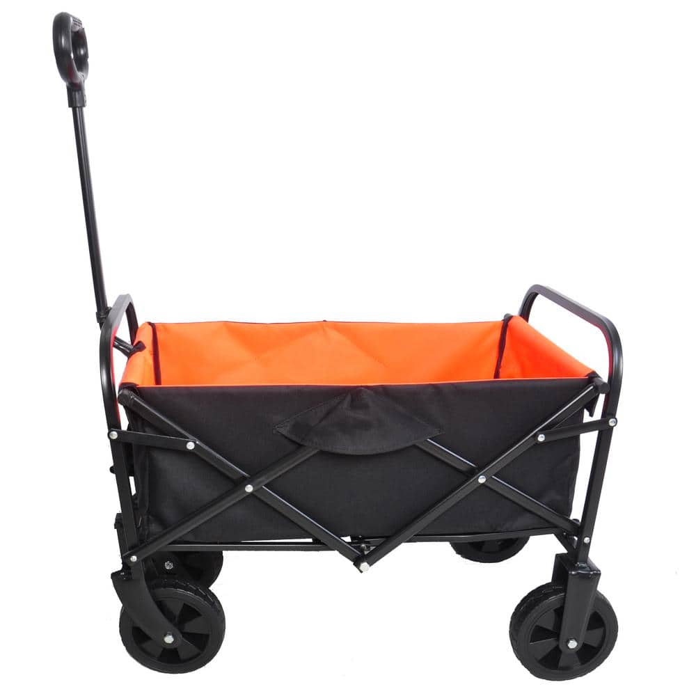 1.8 cu. ft. Steel Folding Garden Cart - Hercitys