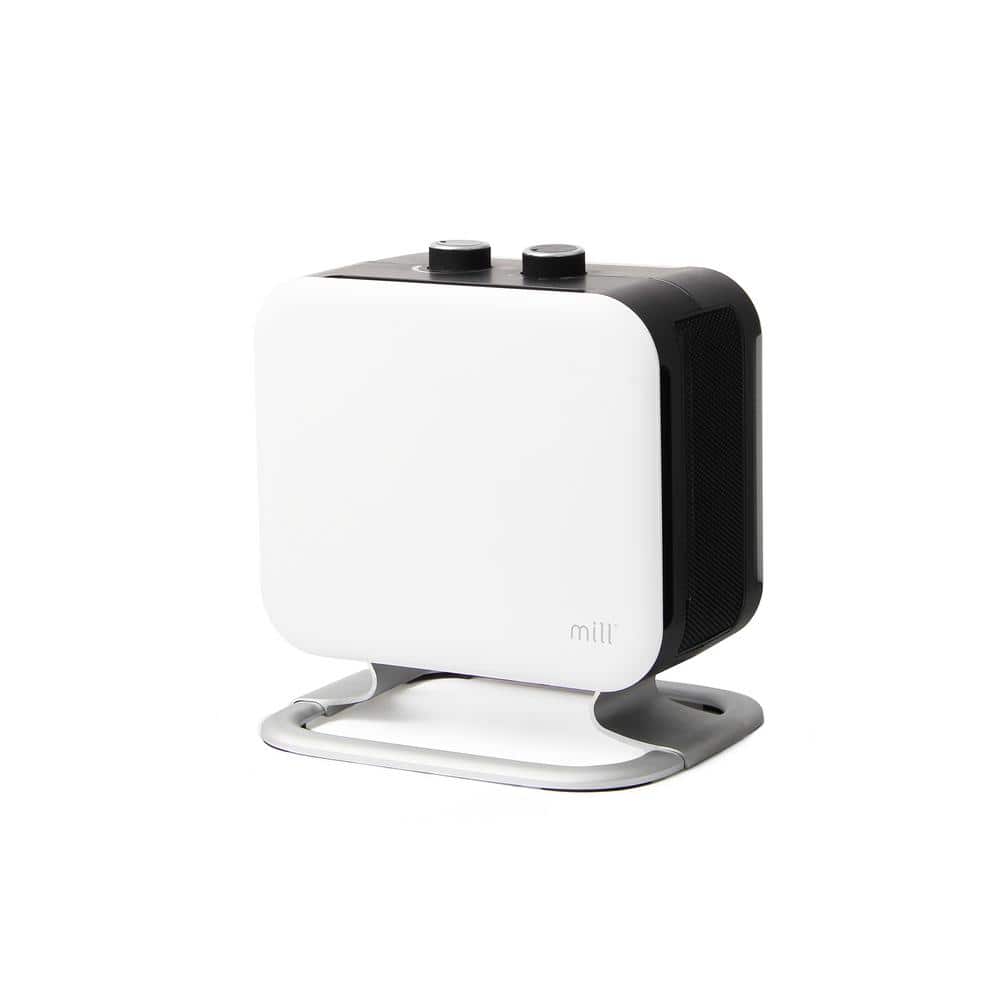 1,500-Watt PTC Portable Fan Heater, White - Hercitys