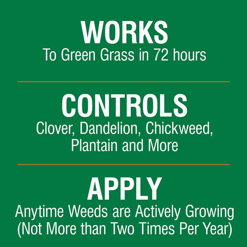 43.9 lbs. 15,000 sq. ft. Weed & Feed Weed Killer Plus Lawn Fertilizer - Hercitys