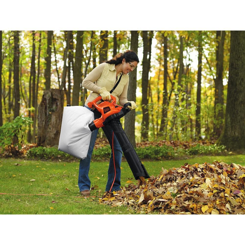 12 AMP 230 MPH 385 CFM Corded Electric 3-In-1 Handheld Leaf Blower, Vacuum & Mulcher with Tool Free Switchover - Hercitys