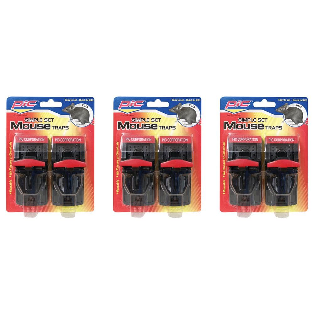 2 Simple Mouse Trap (3-Pack) - Hercitys