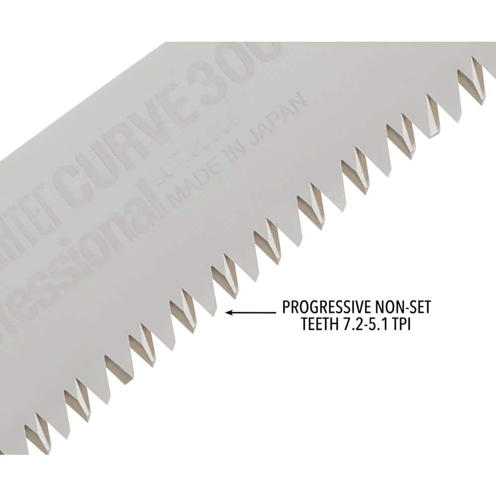 11.8 in. 300 mm Steel Replacement Blade Only for Gunfighter Curve Professional Progressive Teeth Pruning Saw - Hercitys