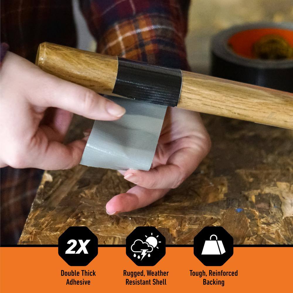 10 yd. Black Tape (10-Pack) - Hercitys