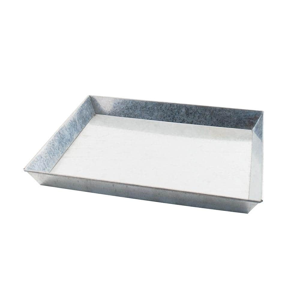 20.5 in. L Grey Steel Ash Pan for Small Basket Grate - Hercitys