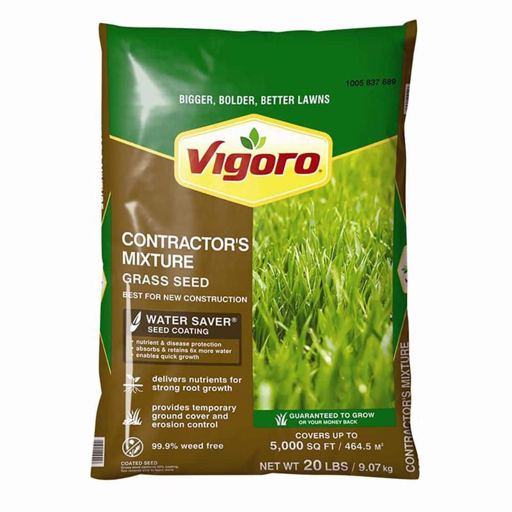 20 lbs. Contractor’s Grass Seed Northern Mix with Water Saver Seed Coating - Hercitys