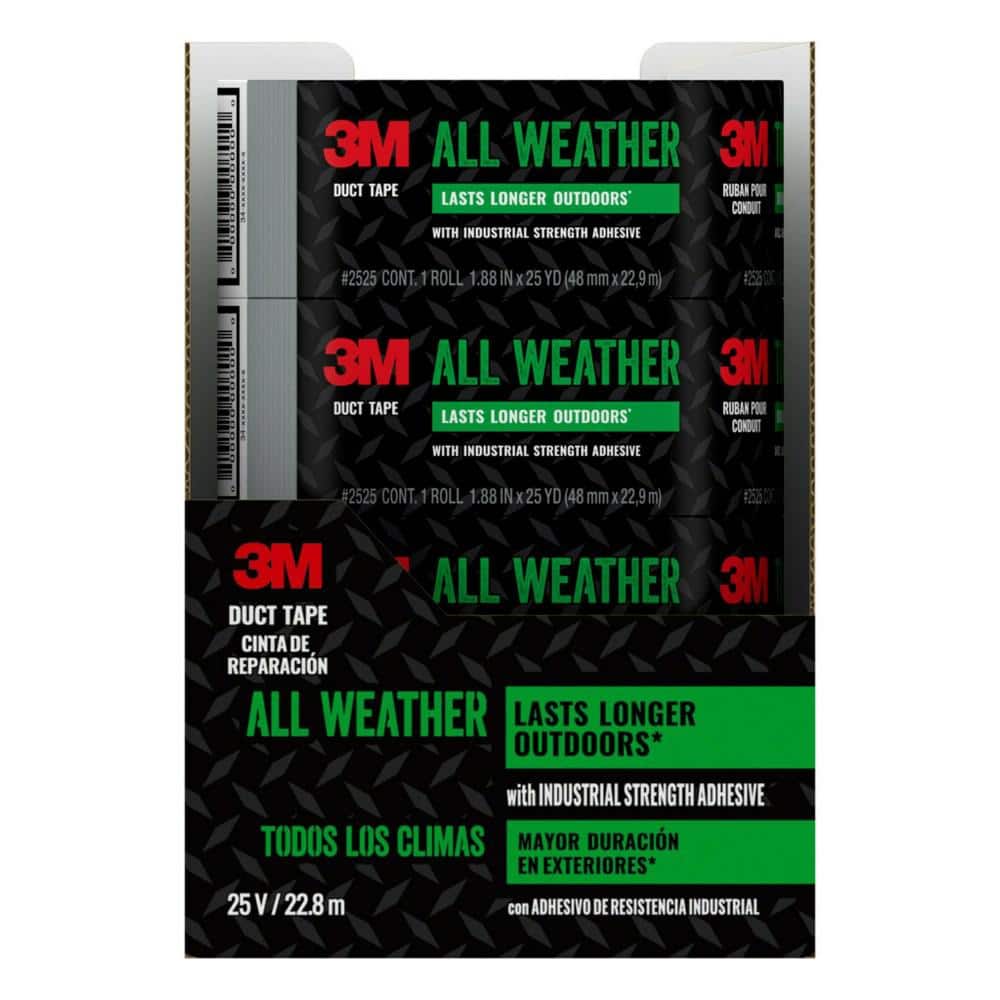 1.88 in. x 25 yd. All Weather Duct Tape - Hercitys