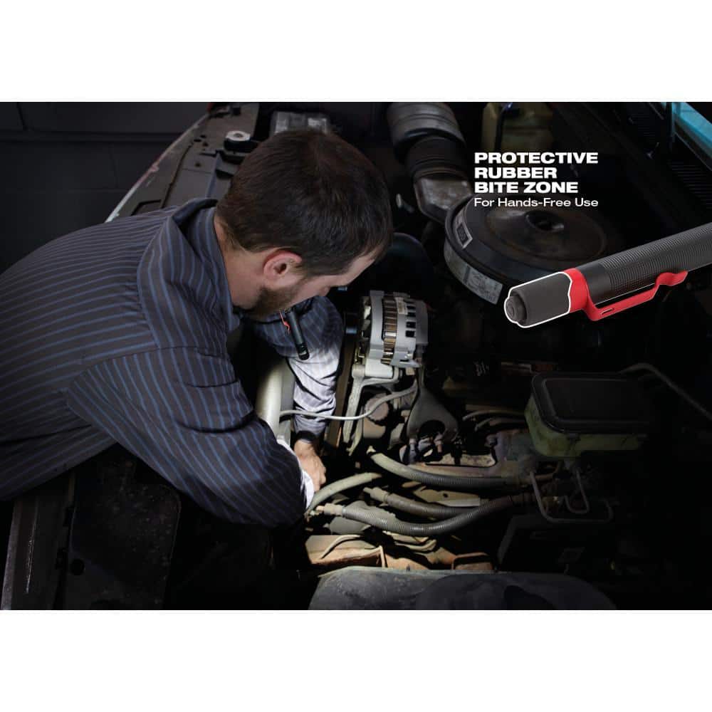 100 Lumens Aluminum Pen Light with Clip (2-Pack) - Hercitys