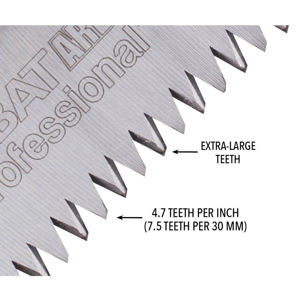 13 in. Zubat Arborist Professional Pruning Saw Replacement Blade - Hercitys