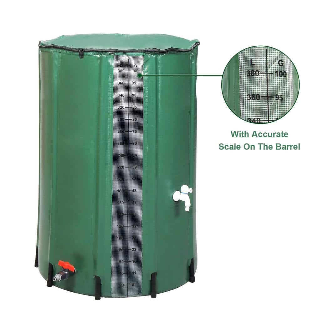 100 Gal. Rain Barrel - Hercitys