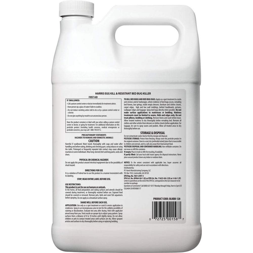 1 Gal. Ready-to-Use Egg Kill and Resistant Bed Bug Killer - Hercitys