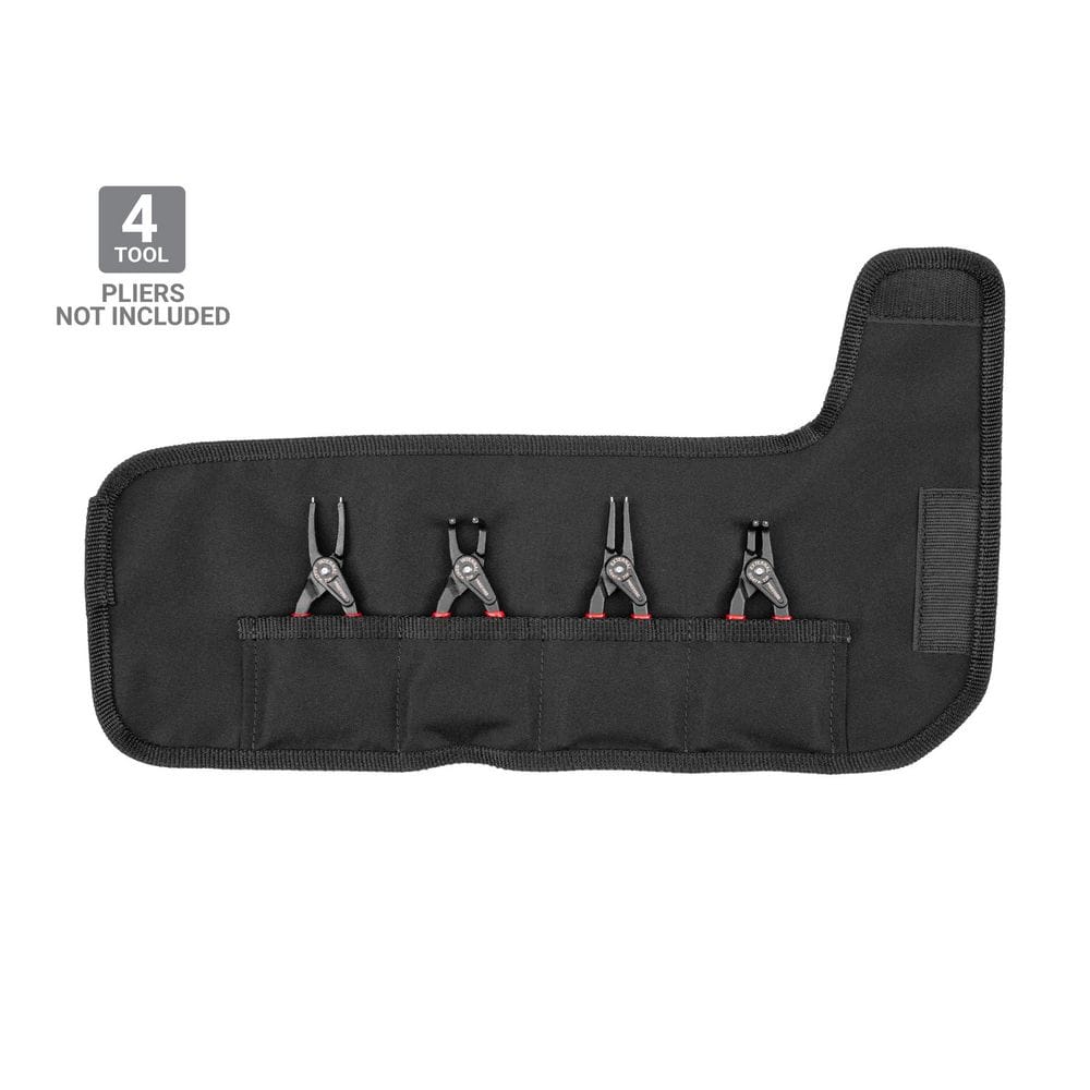 4-Tool 5 Inch Retaining Ring Pliers Pouch (0.047 in. Tips) - Hercitys