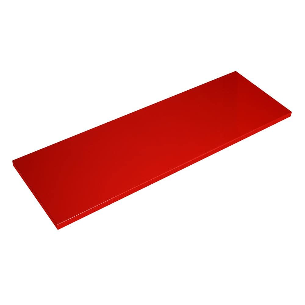 2-Pack Steel Shelf Set in Red for RTA 48 in. Garage Cabinet - Hercitys