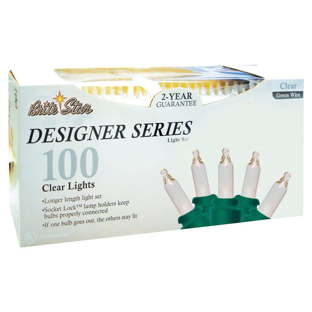 100-Light Designer Strands White Mini Christmas Lights - Hercitys