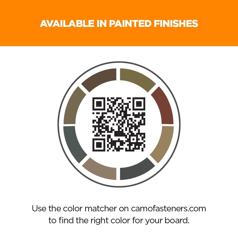 1-5/8 in. #8 316 Stainless Steel Tan Premium Star Drive Trim Screws (350-Count) - Hercitys