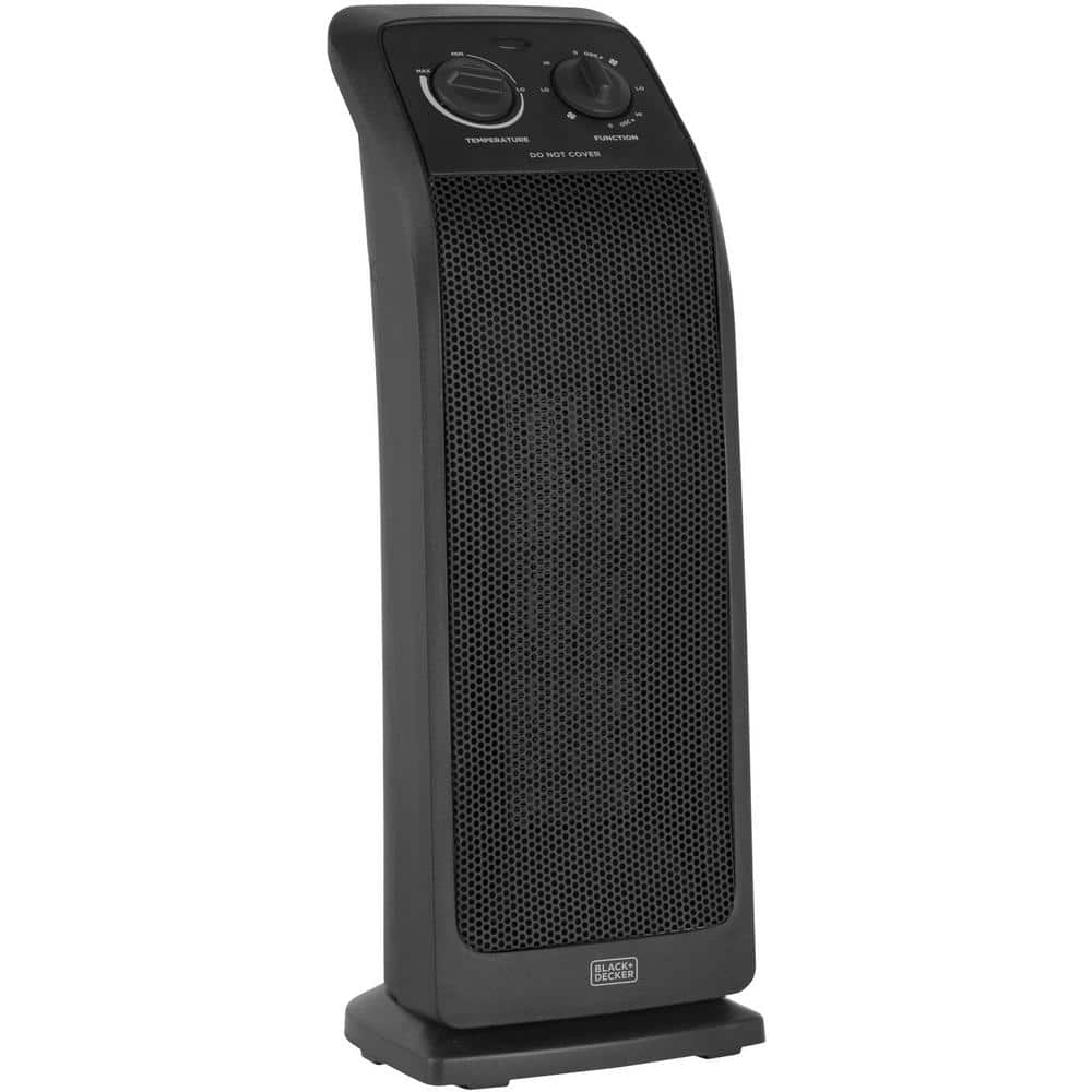 1,500-Watt Electric Ceramic Tower Space Heater - Hercitys