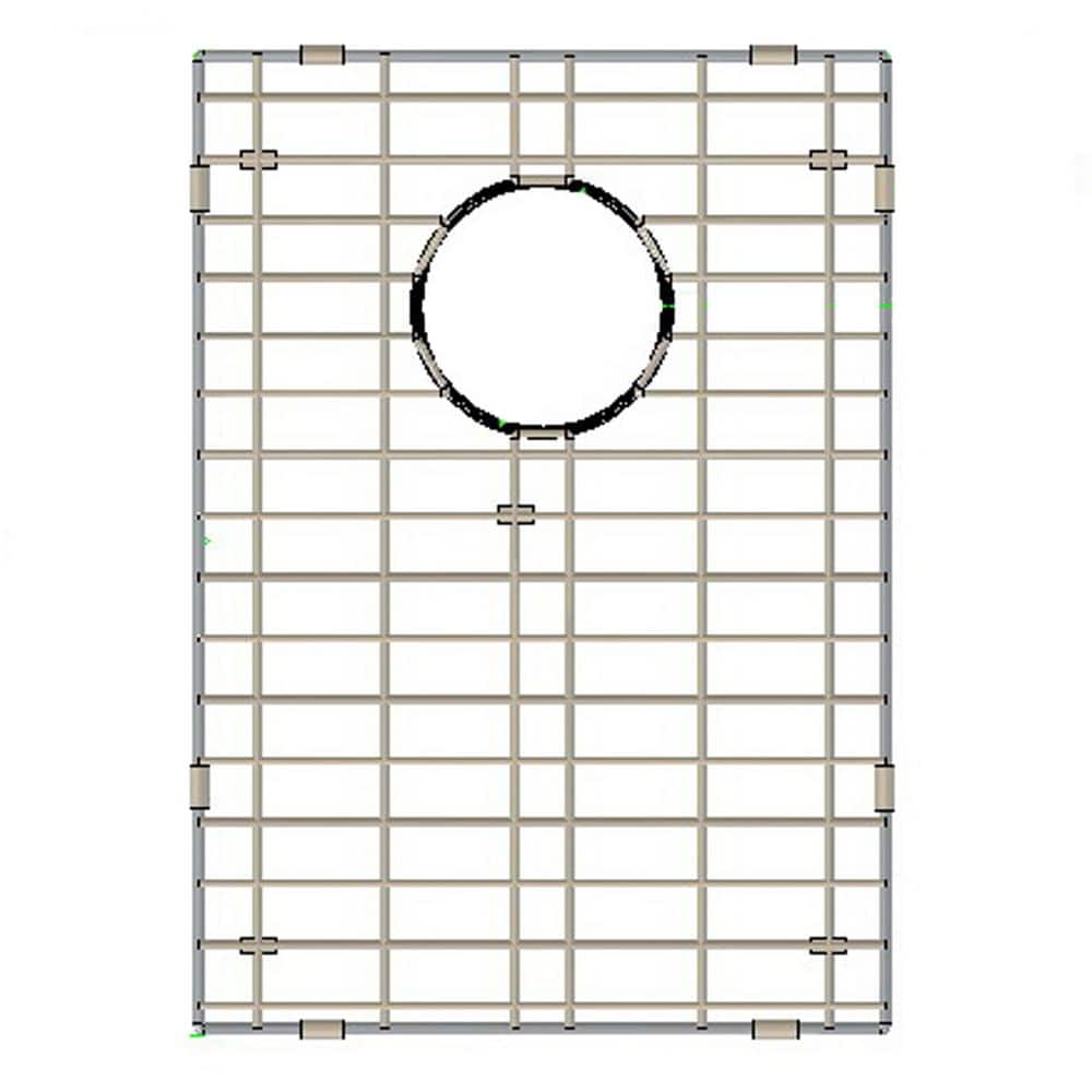 17.5 in. x 12.5 in. Bottom Sink Grid in Stainless Steel - Hercitys