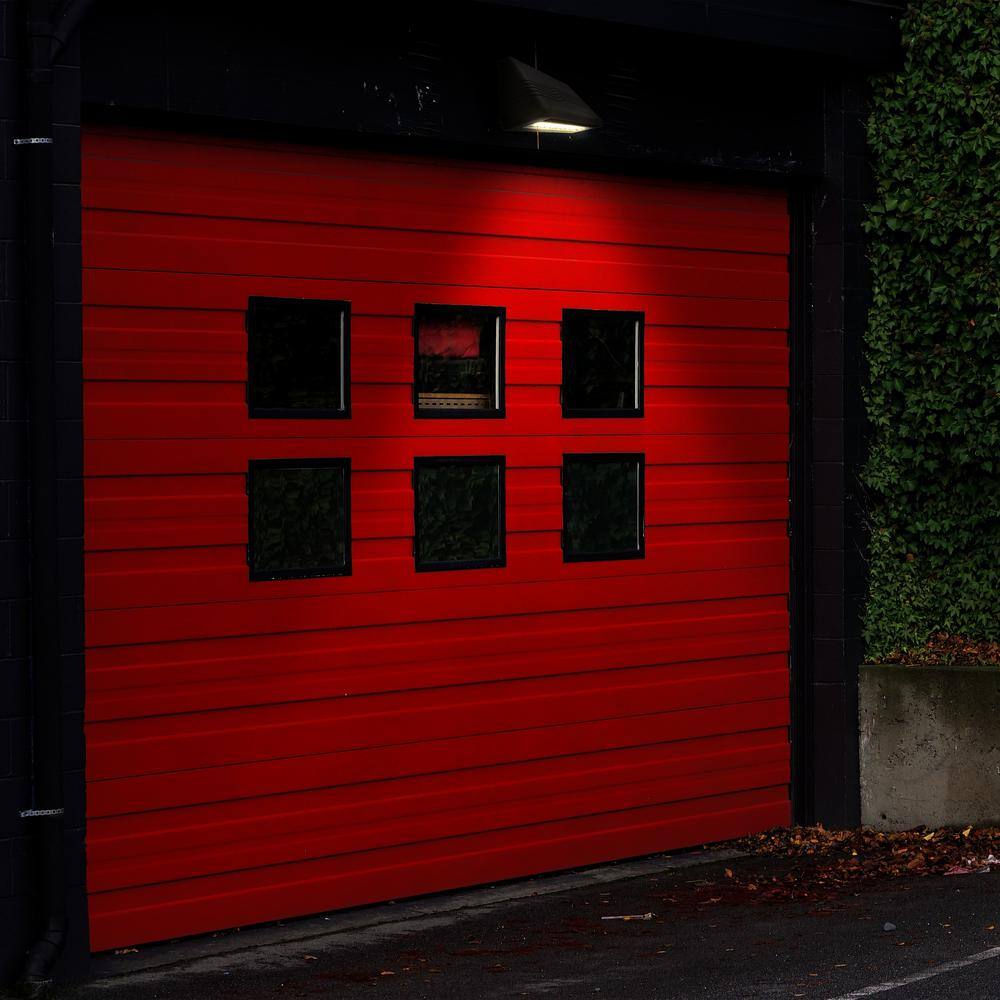 250-Watt Equivalent Integrated LED Bronze Dimmable Outdoor Cutoff Wall Pack Light, 5000K Daylight - Hercitys