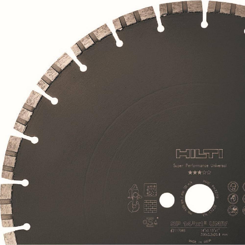 12 in. x 1 in. Super Premium Universal Diamond Saw Blade - Hercitys