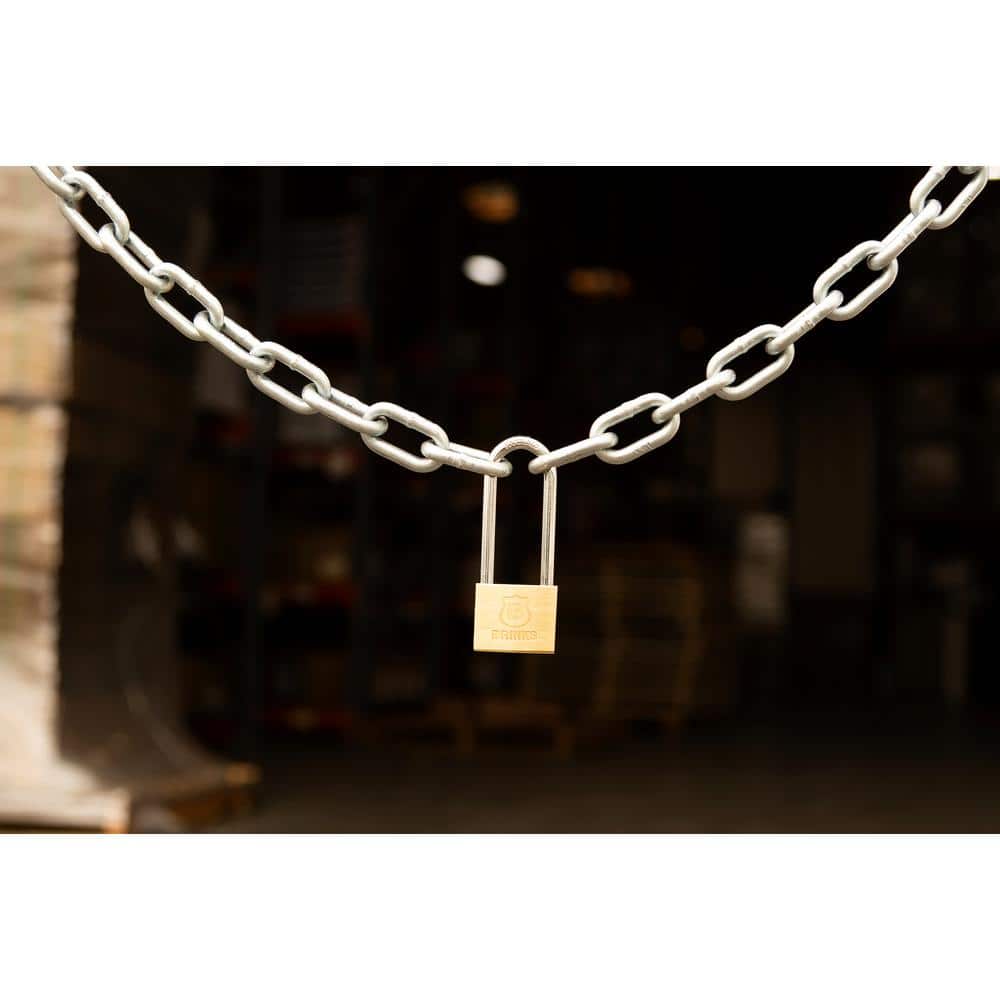 1-9/16 in. (40 mm) Solid Brass Keyed Lock with 2 in. Shackle (4-Pack) - Hercitys