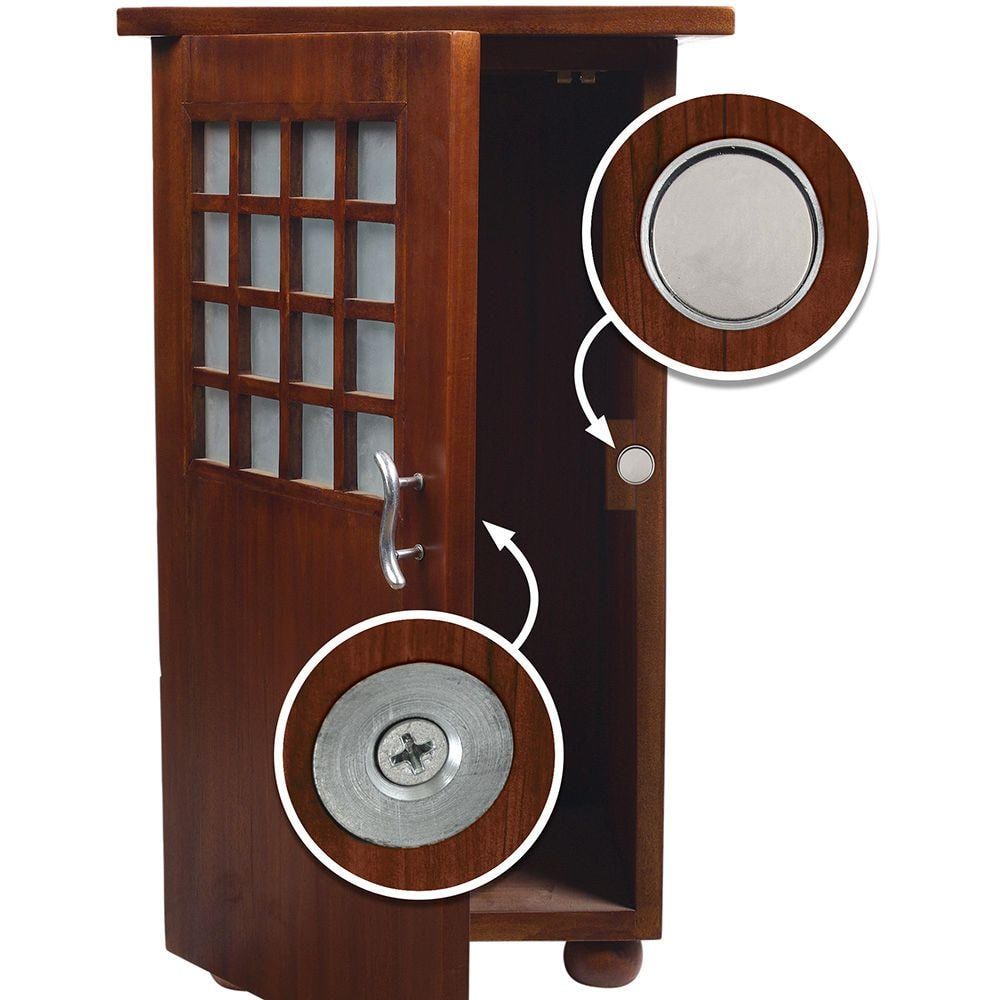 16 lb. Pull Rare Earth Magnetic Latch Kit (2-Piece per Pack) - Hercitys