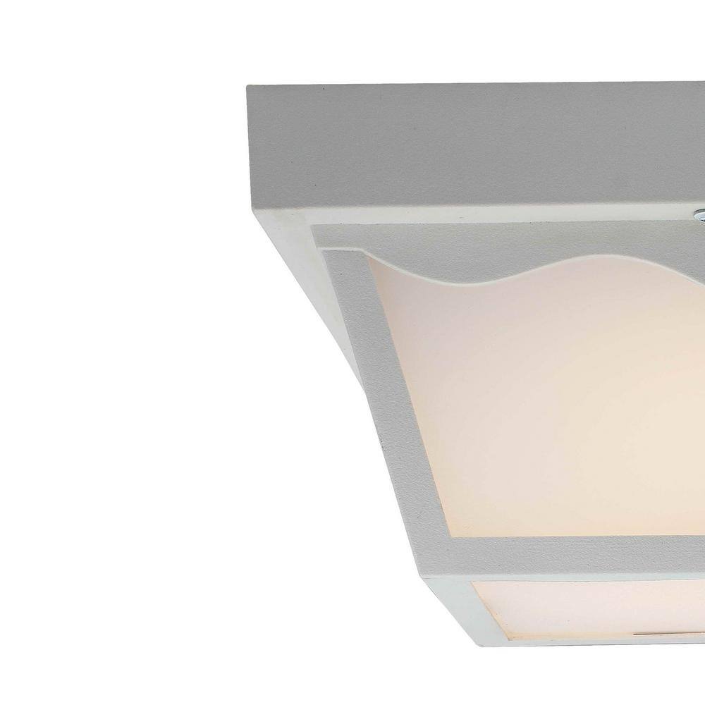 10.5 in. White LED Flush Mount - Hercitys