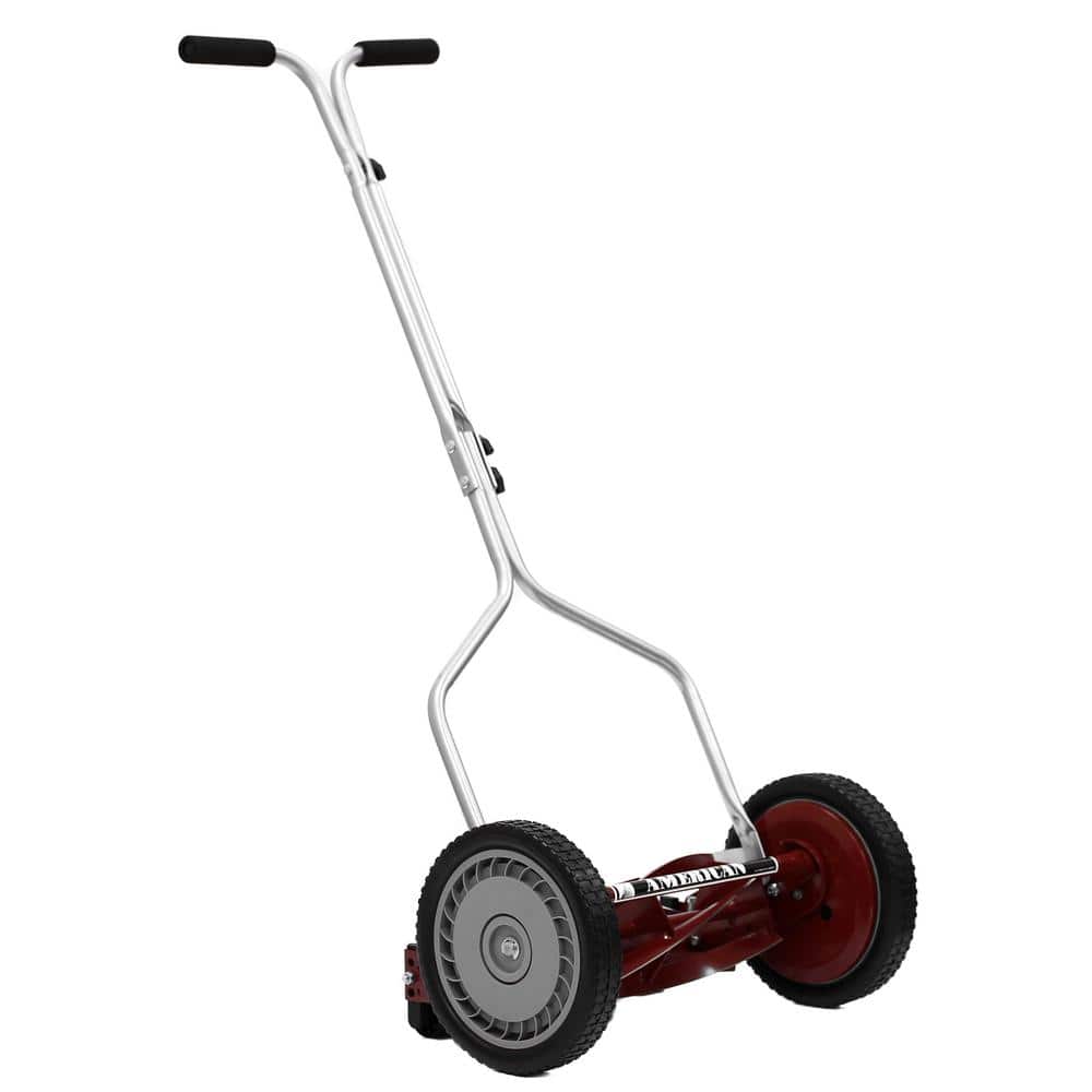 14 in. 5-Blade Manual Walk Behind Reel Lawn Mower - Hercitys