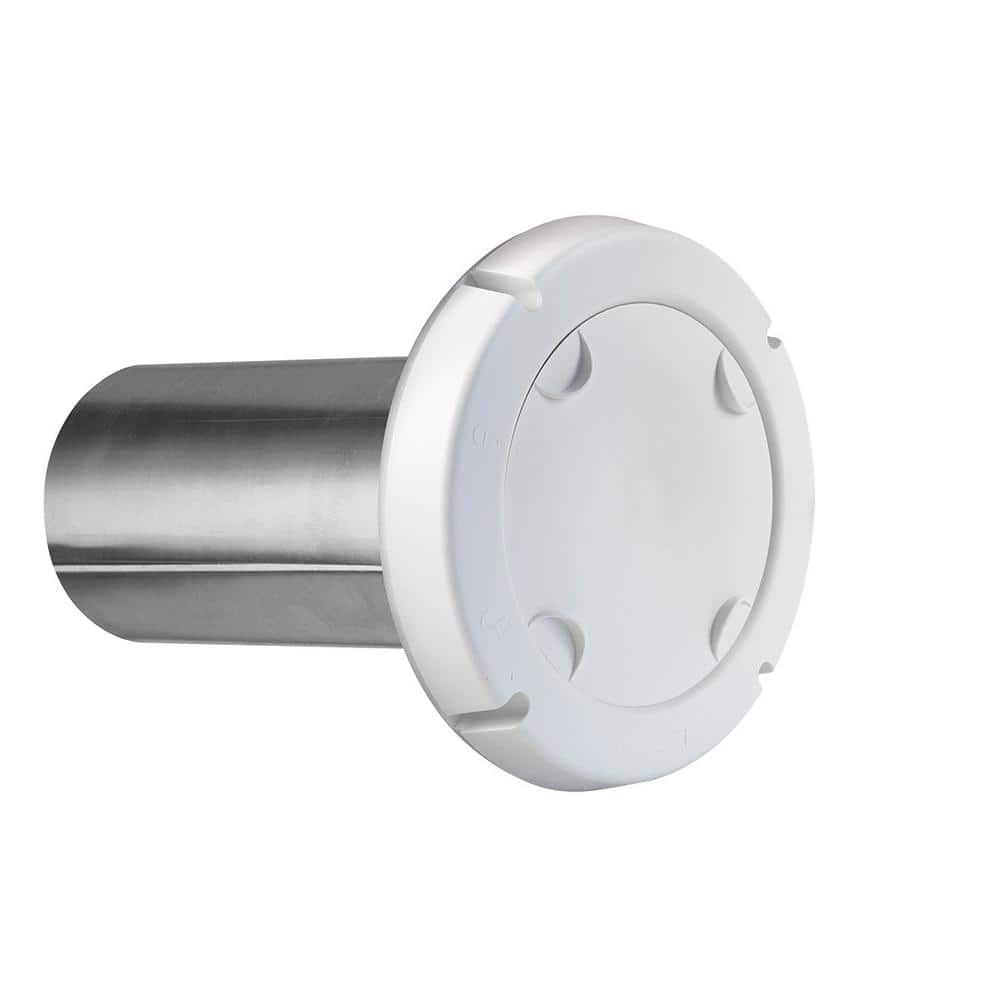 4 in. Spring Loaded Exhaust Hood in White - Hercitys