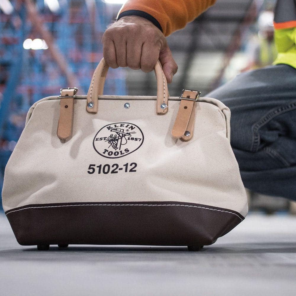 12 in. Canvas Tool Bag - Hercitys