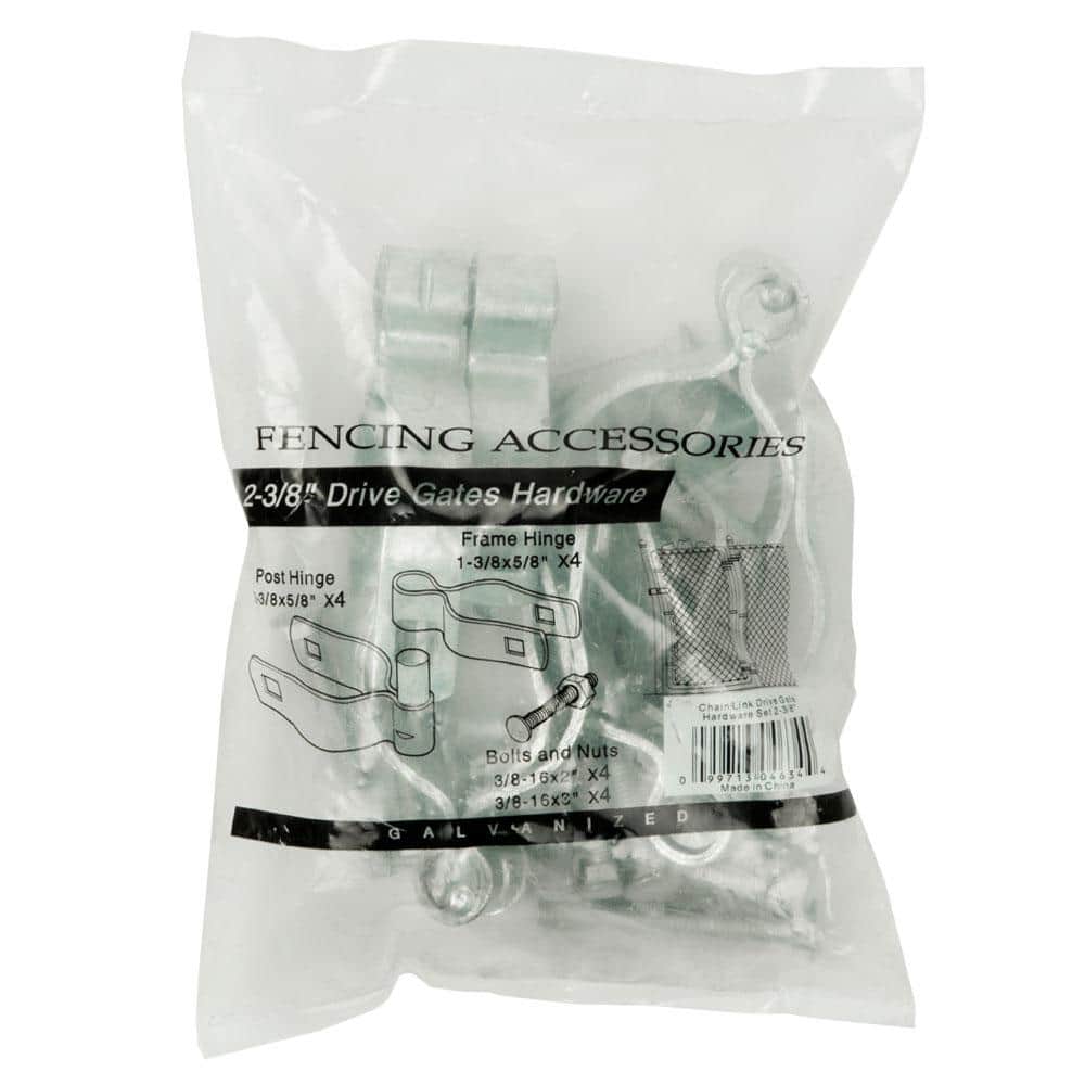 2-3/8 in. Chain Link Fence Drive Gate Hardware Set - Hercitys