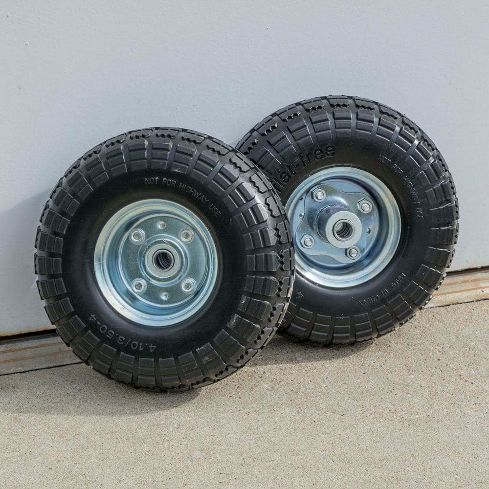 10 in. No Flat Tires (2-Pack) - Hercitys