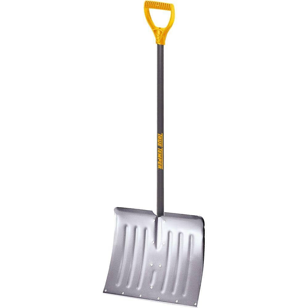 38.3 in. Steel Handle Aluminum Blade Snow Shovel - Hercitys