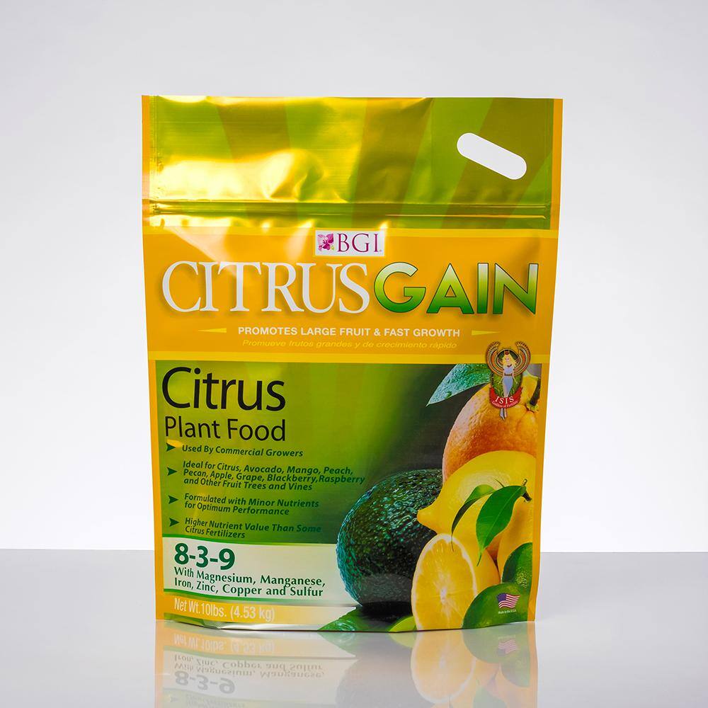 10 lbs. 8-3-9 Citrus Tree and Plant Food Dry Fertilizer - Hercitys