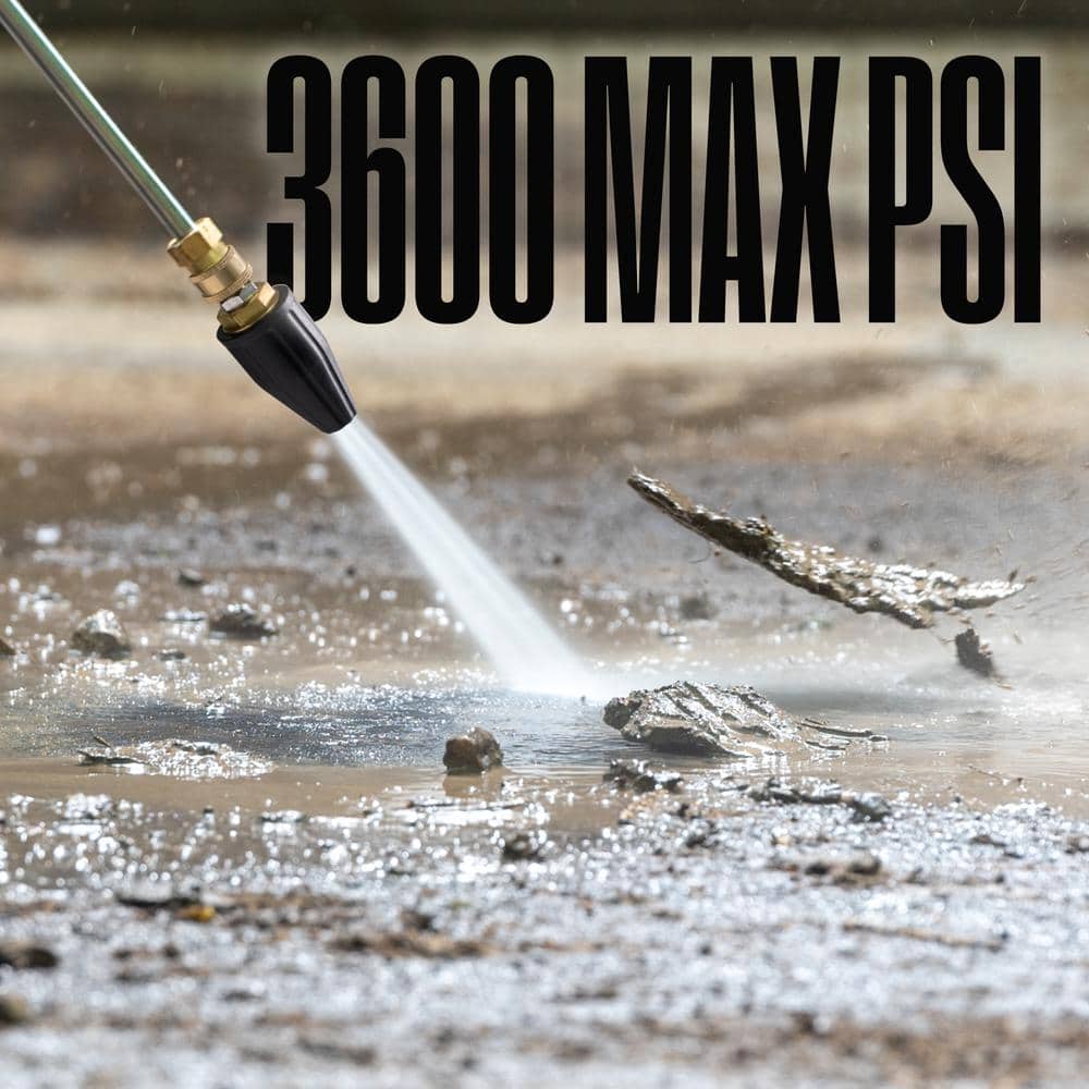 3600 PSI, 1/4 in. Connector Pressure Washer Turbo Nozzle Attachment - Hercitys
