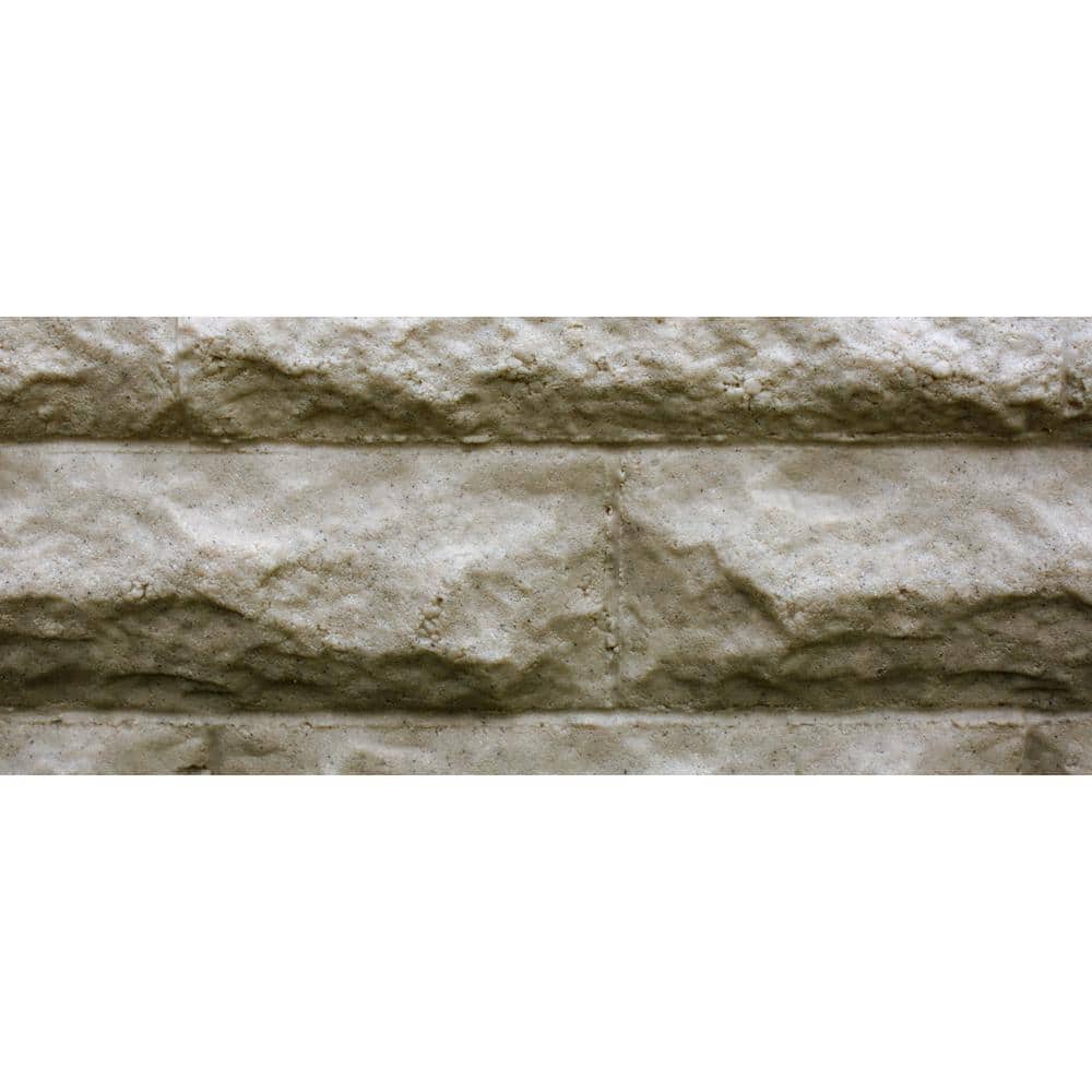 10 in. Polyethylene Garden Wizard Landscape Border Sandstone - Hercitys