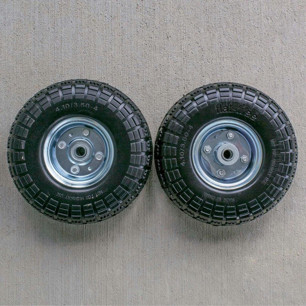 10 in. No Flat Tires (2-Pack) - Hercitys
