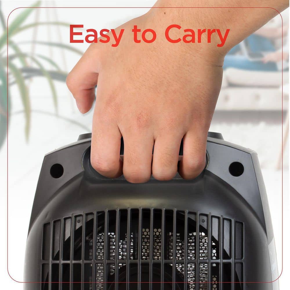 1,500-Watt Electric Personal Ceramic Space Heater - Hercitys