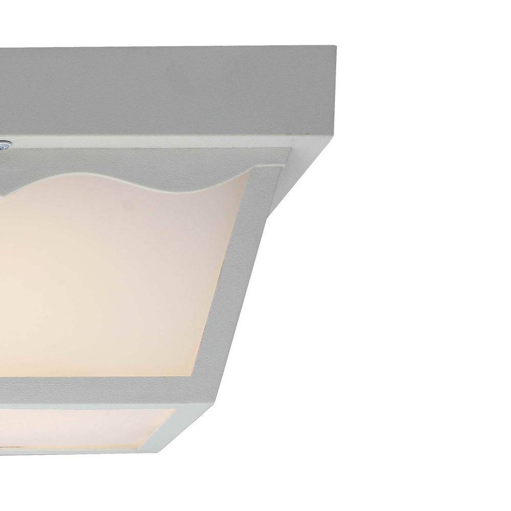 10.5 in. White LED Flush Mount - Hercitys