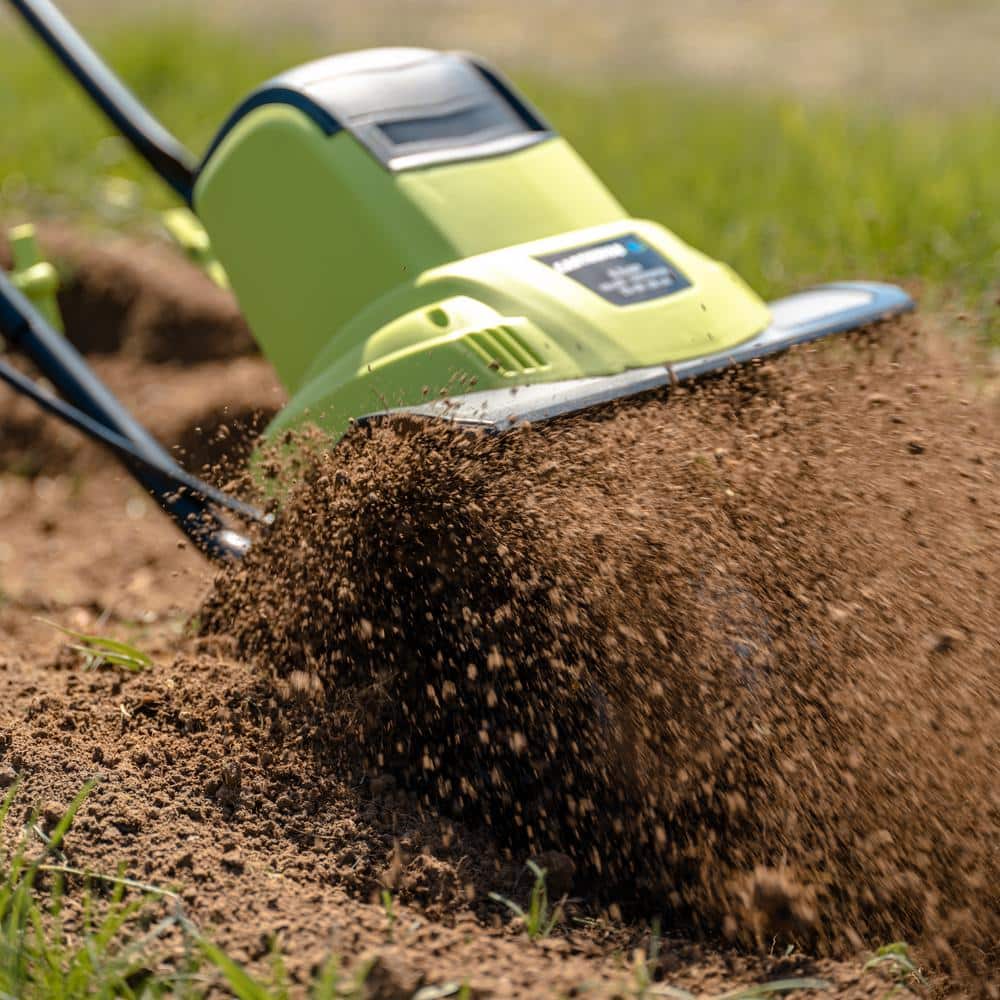 11 in. 6.5 Amp Electric Garden Tiller Cultivator - Hercitys