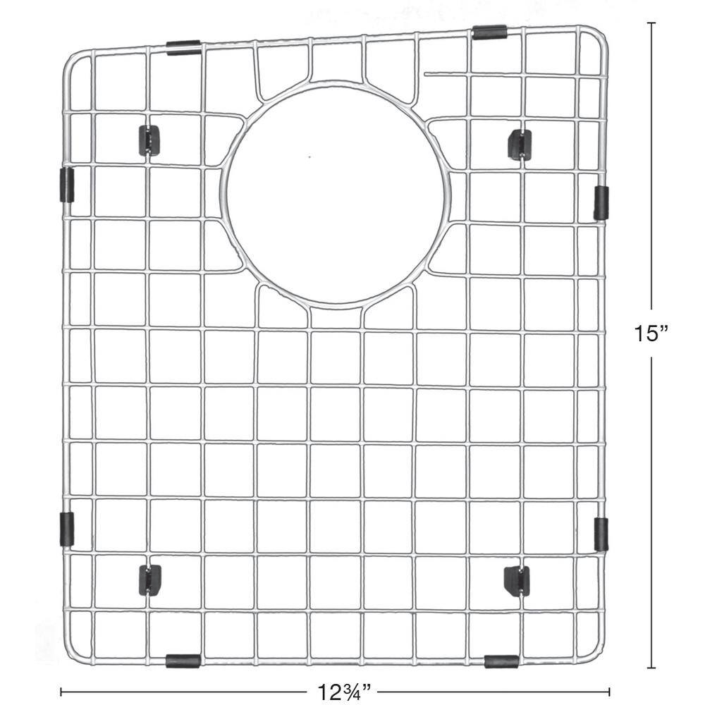 12-3/4 in. x 15 in. Stainless Steel Bottom Grid Fits QT-710 / QU-710 - Hercitys