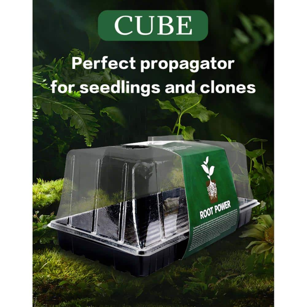 50 Peat Pellet Garden Soil with tray for In-Ground Use, Gardens and Raised Beds, Flowers, Vegetables, Trees, Shrubs - Hercitys