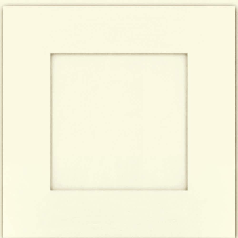 14-5/8 in. x 14-5/8 in. Cabinet Door Sample in Warm White - Hercitys