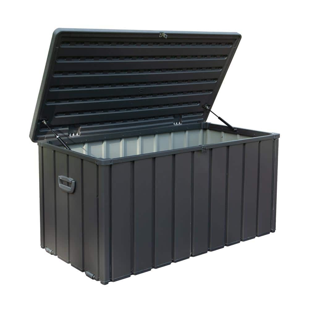 120 Gal. Louvered Deck Box - Hercitys