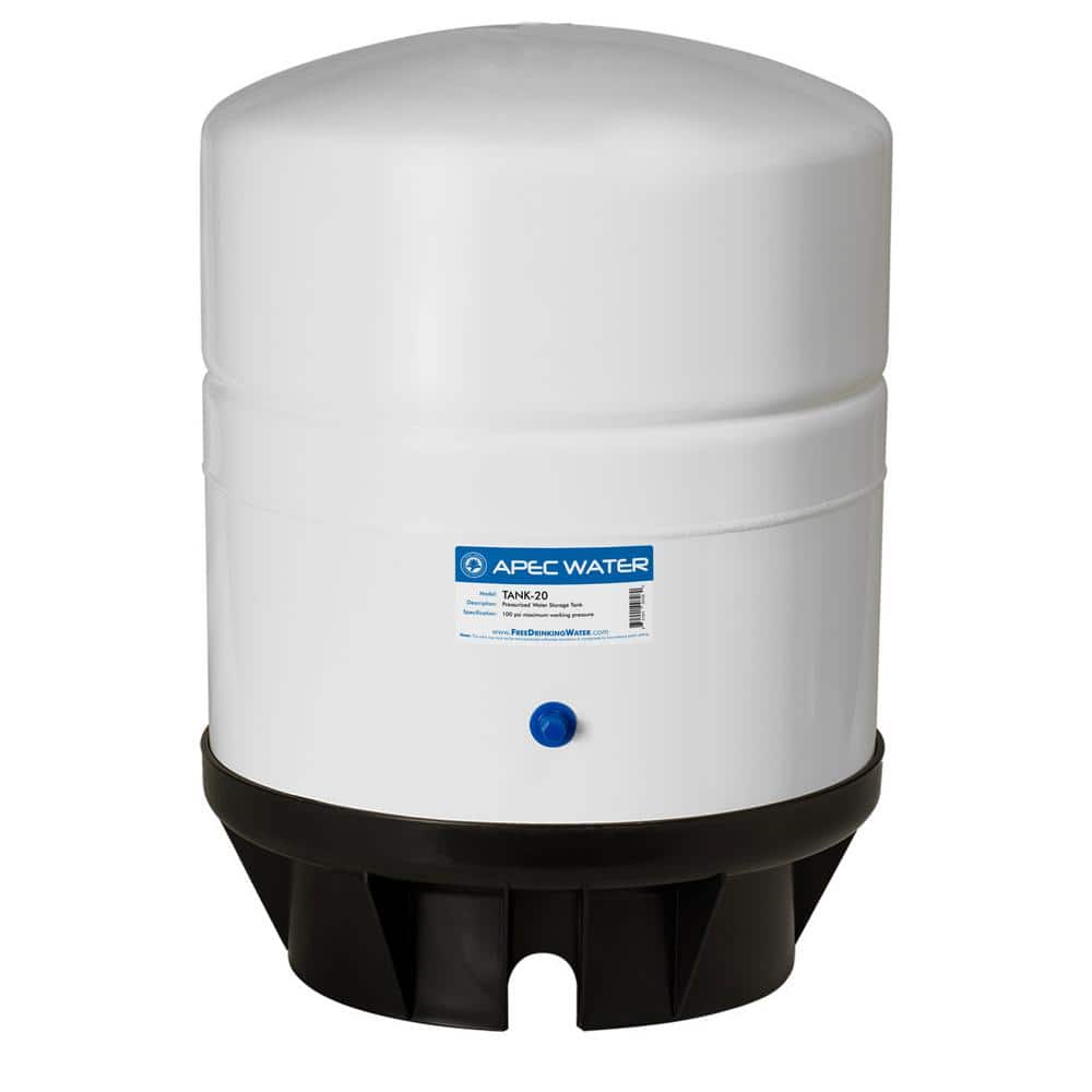 20 Gal. Pre-Pressurized Residential Reverse Osmosis Drinking Water Storage Tank - Hercitys