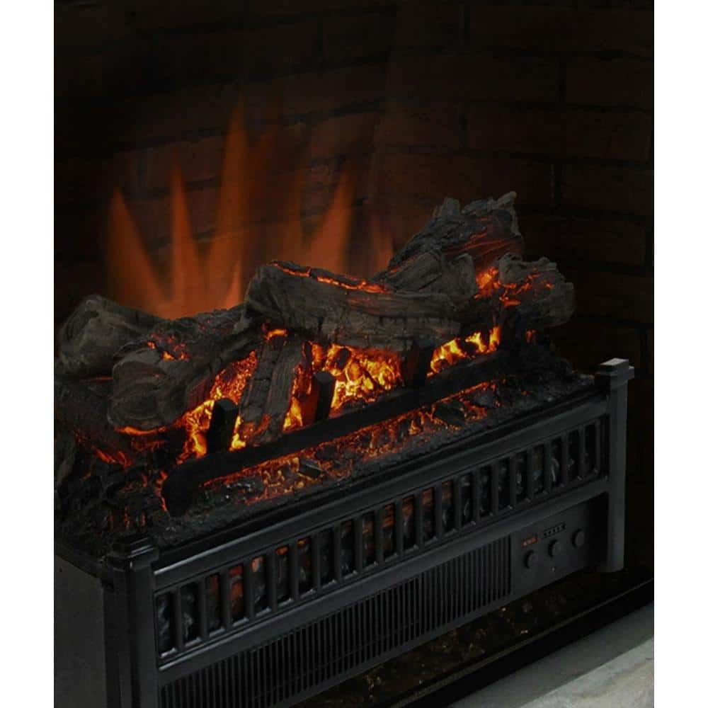 23 in. Electric Log Set with Heater - Hercitys